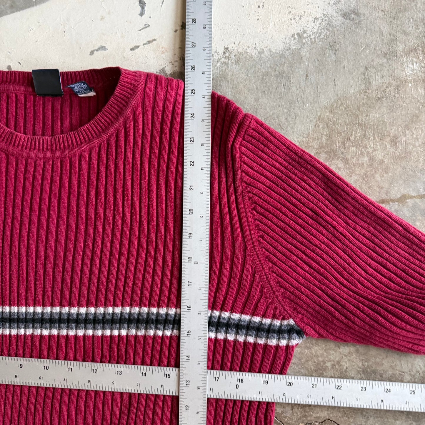 Vintage 00s Gap Striped Sweater - L