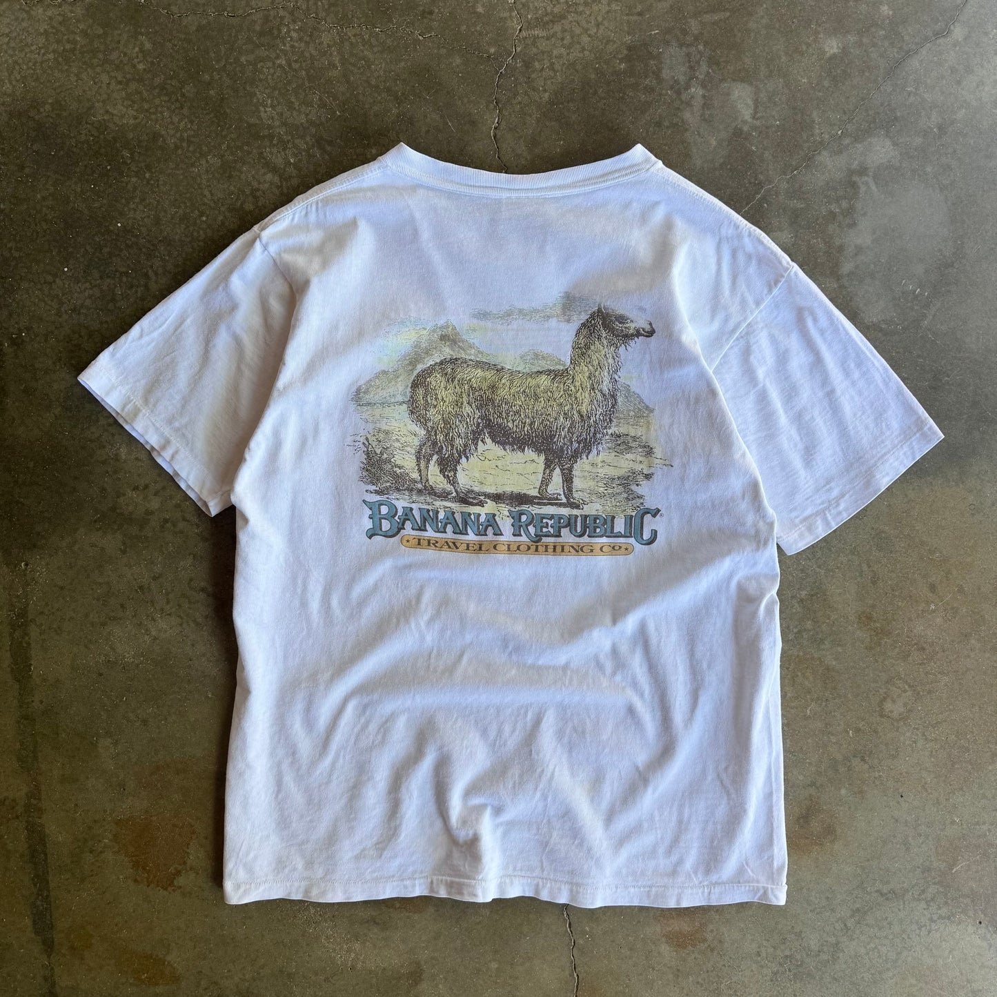 Vintage 90s Banana Republic Tee - XL