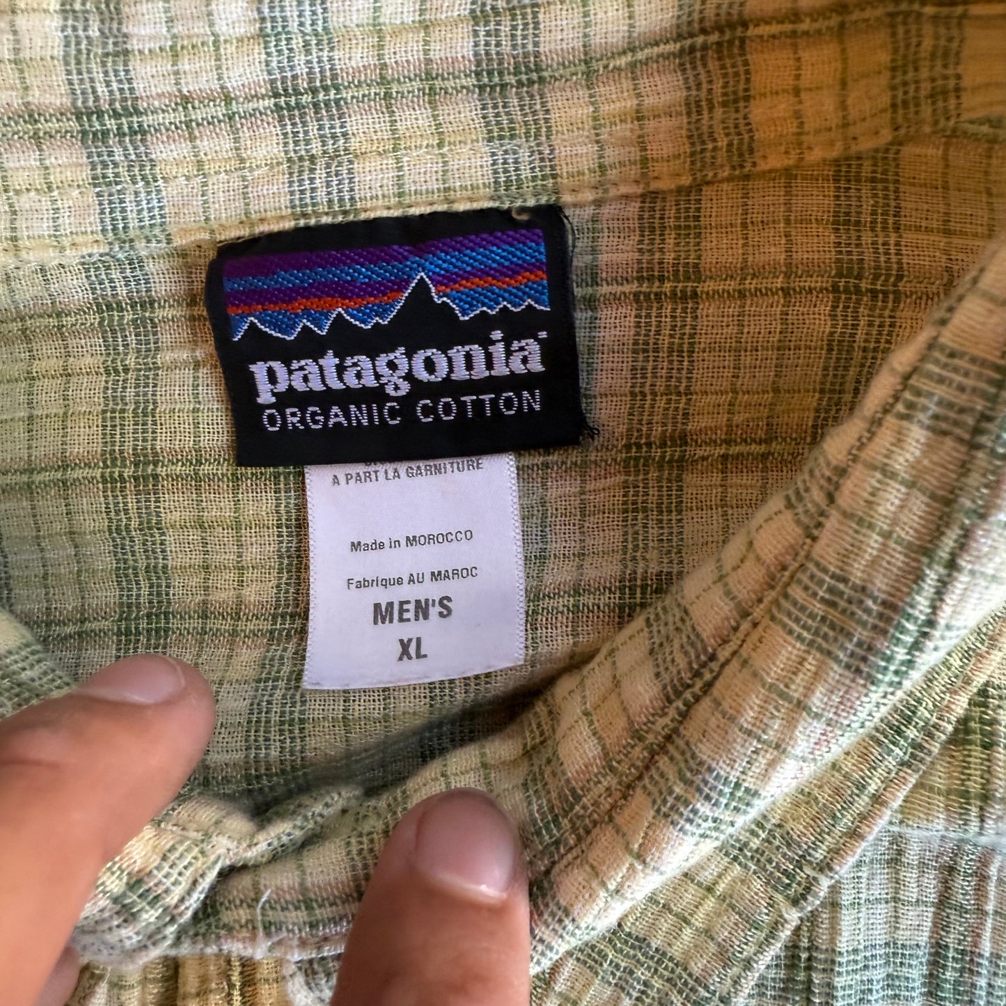 Vintage 00s Patagonia Cropped Button Up - XL
