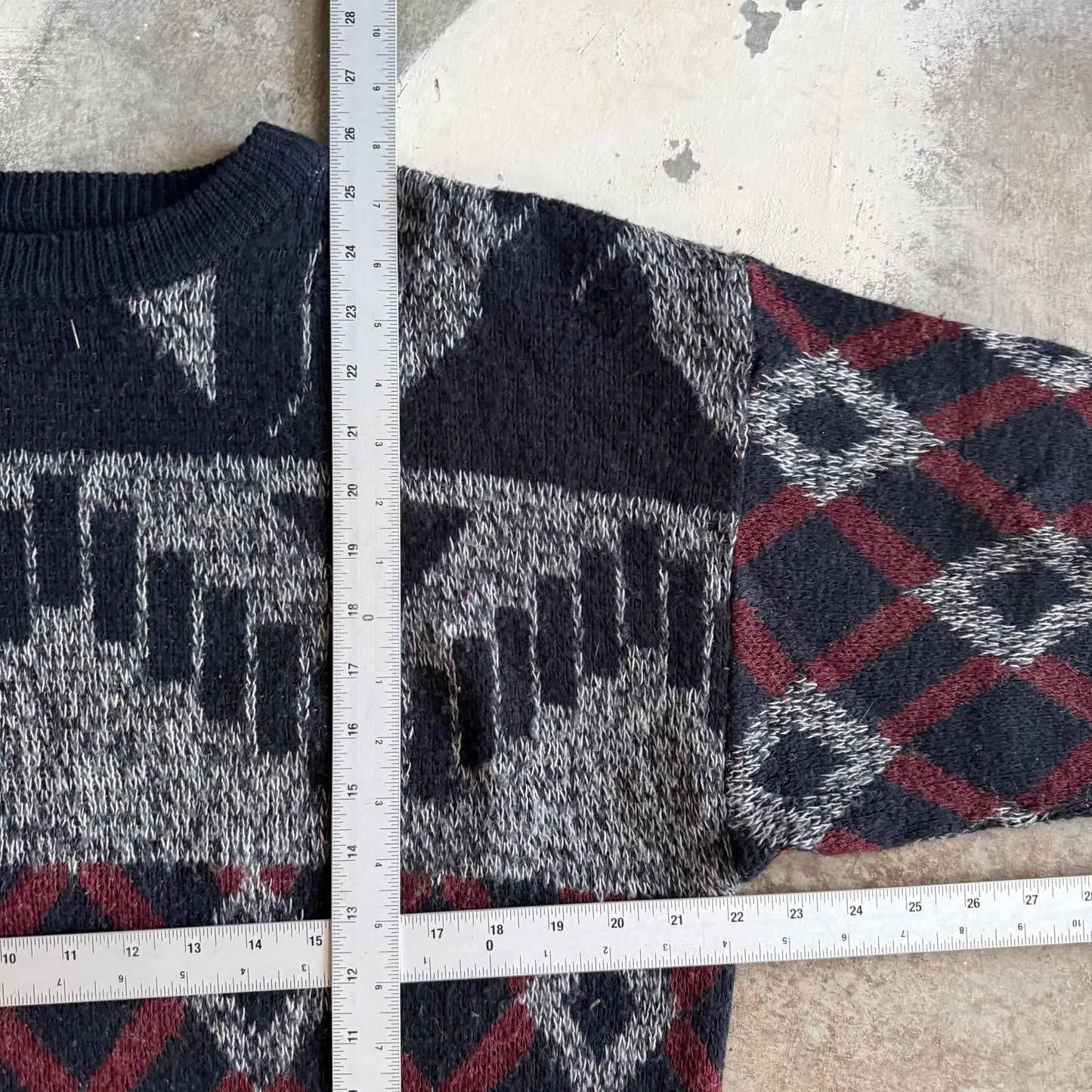 Vintage 90s Knit Sweater - L