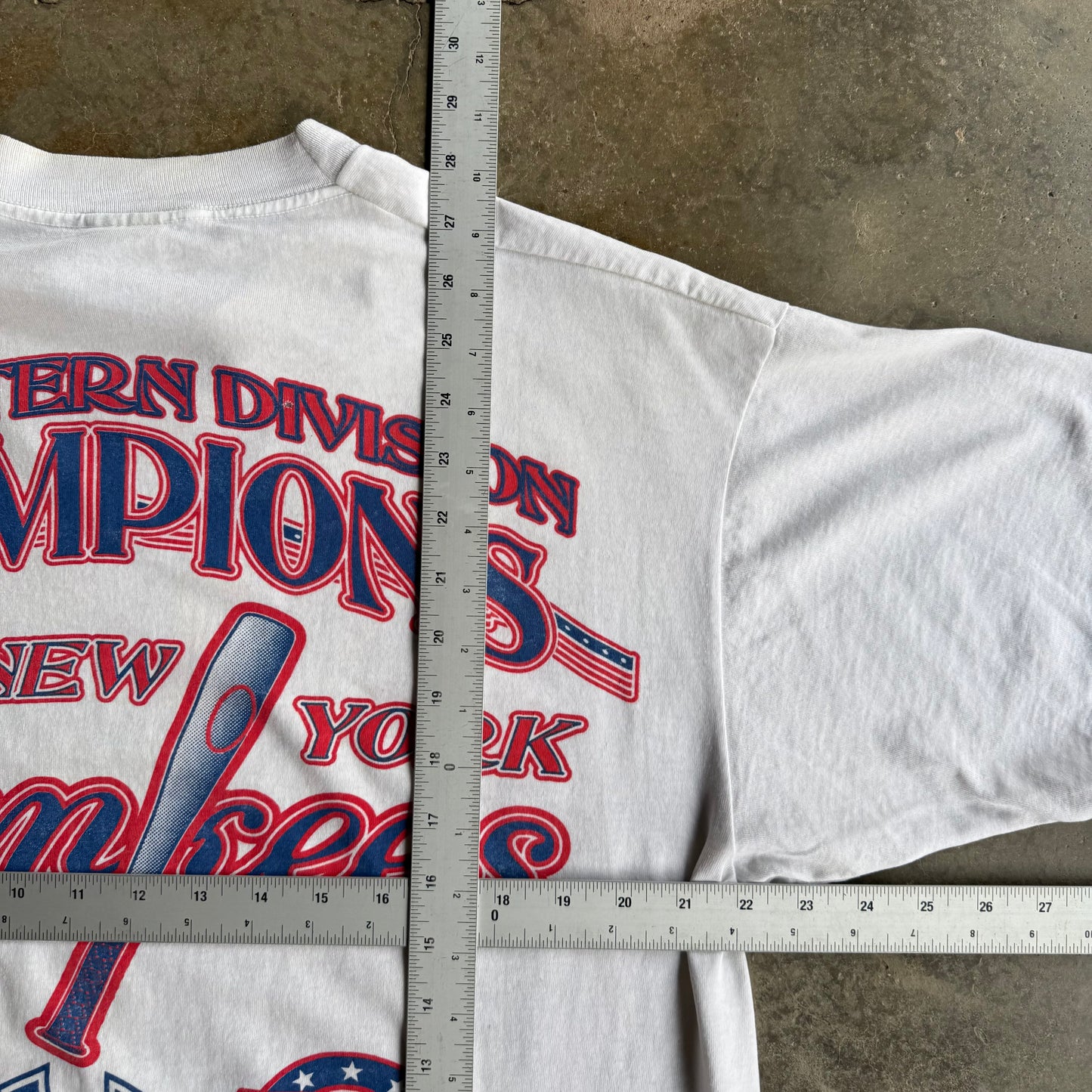 Vintage New York Yankees Championship Tshirt - XL