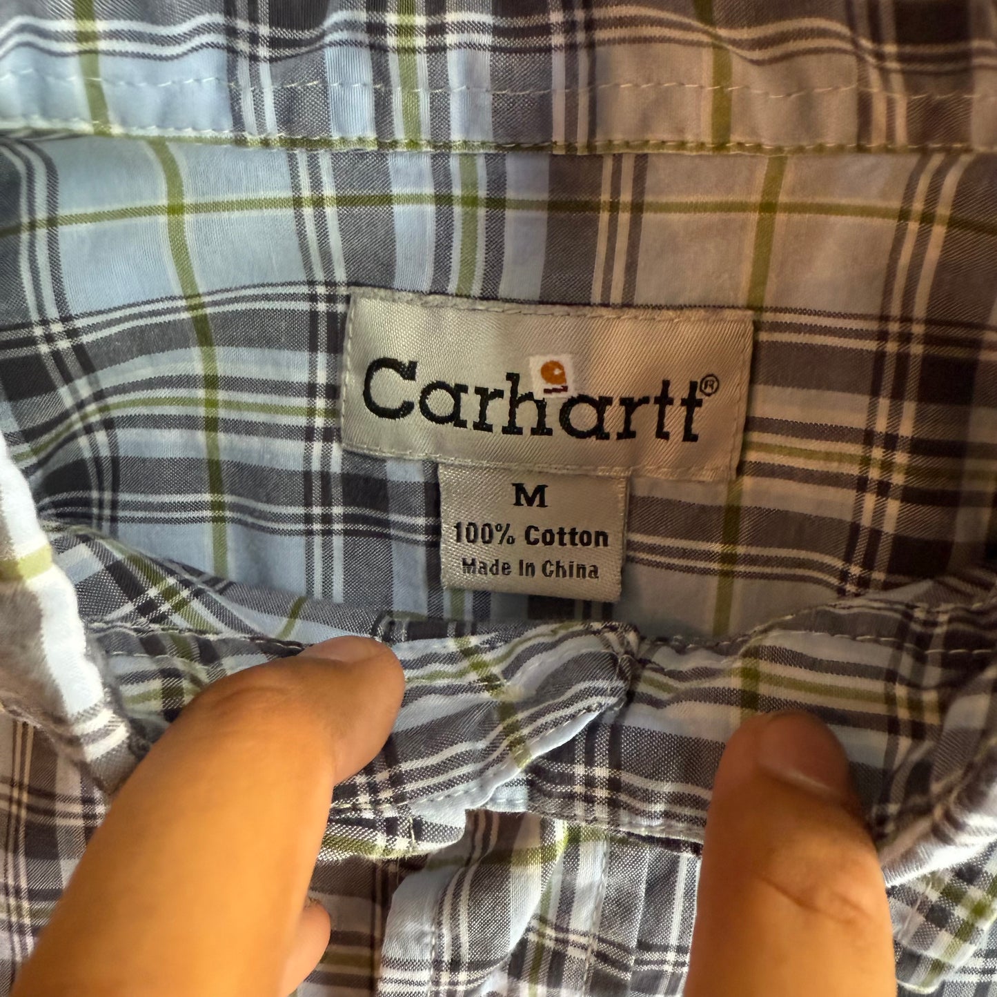 Carhartt Cropped Button Up - M
