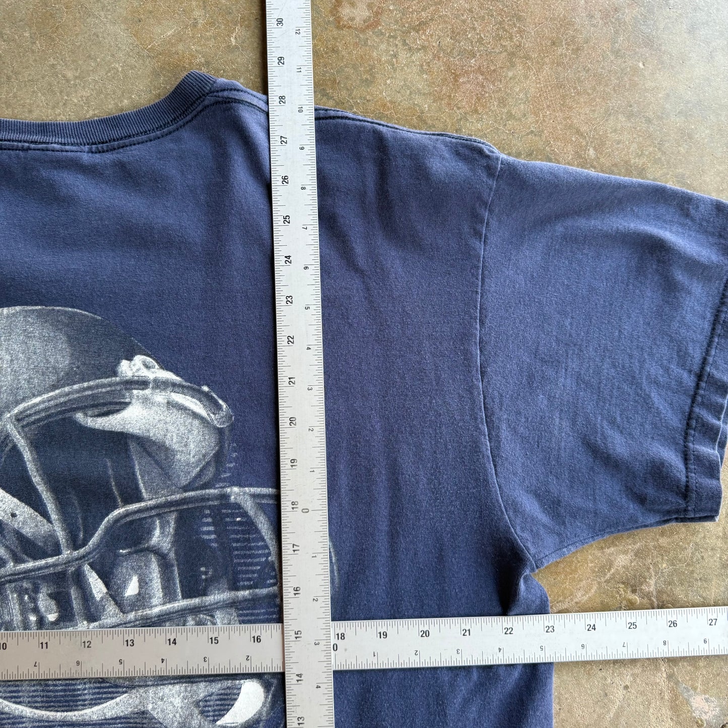 Vintage Cowboys Helmet Tshirt - XL