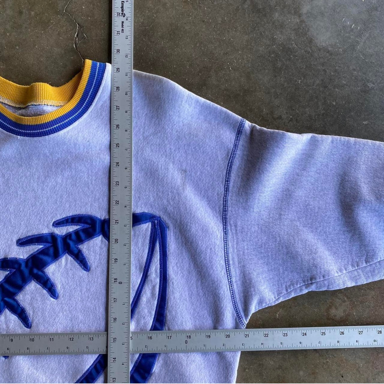 Vintage 90s Rams Crewneck - XL