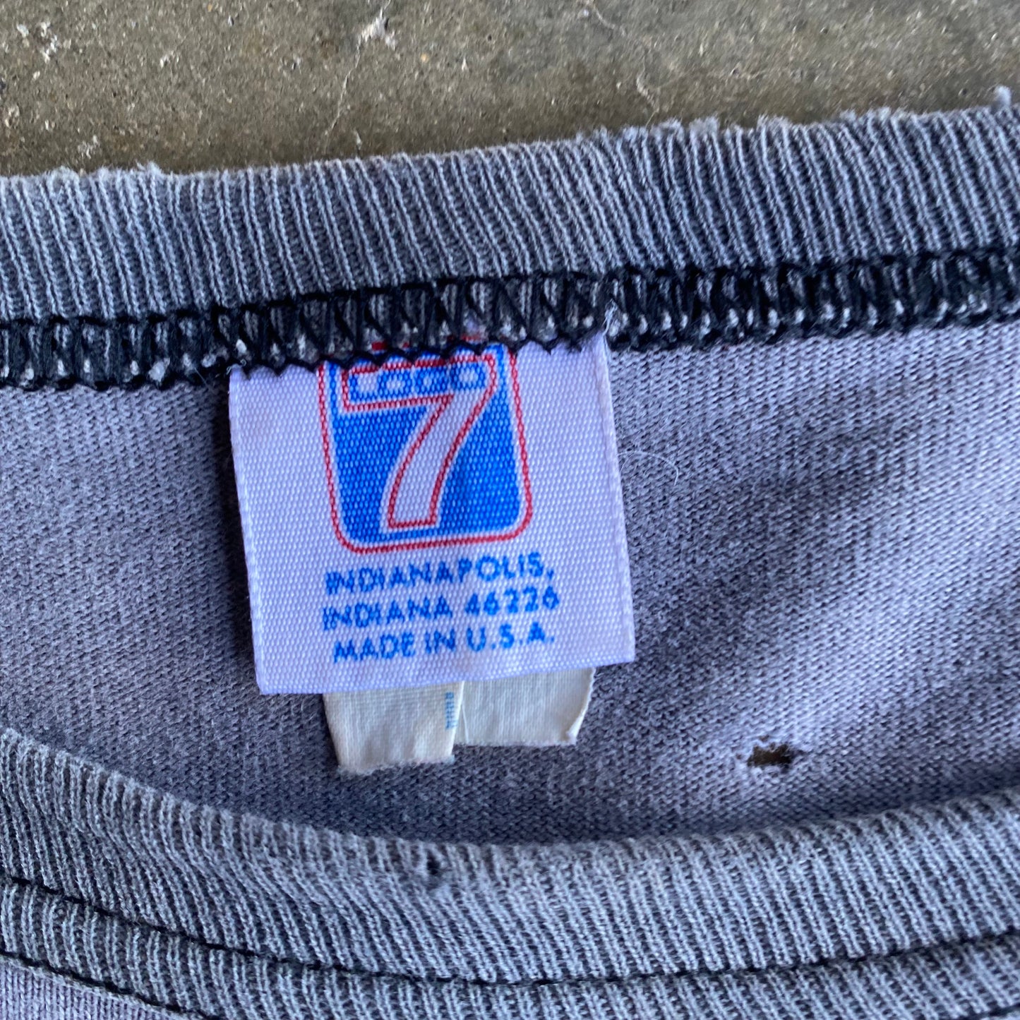 Vintage 90s Heavily Faded & Distressed Saints Tee - XL