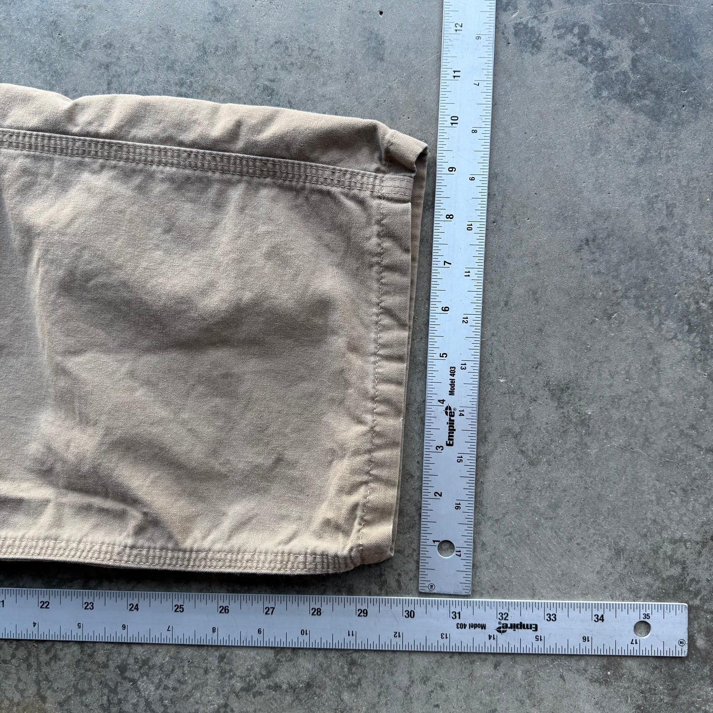 Vintage Baggy Carhartt Tan Pants - 36