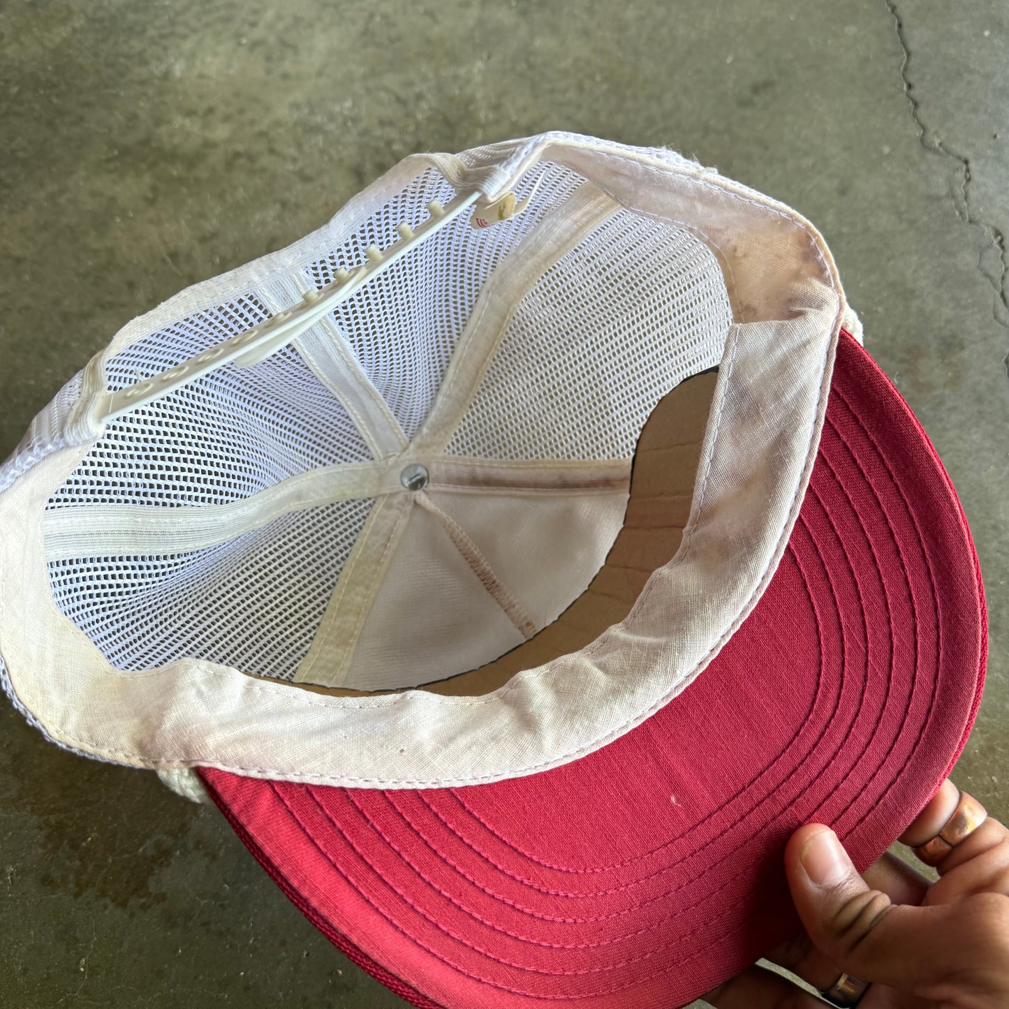 Vintage 90s NASCAR Daytona SnapBack Trucker Hat