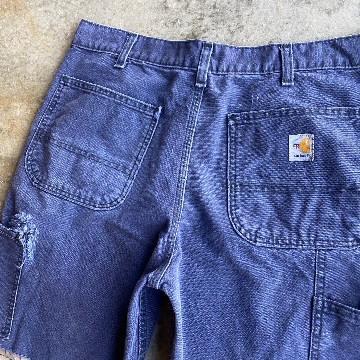Vintage 00s Distressed Cut-Off Carhartt Shorts
