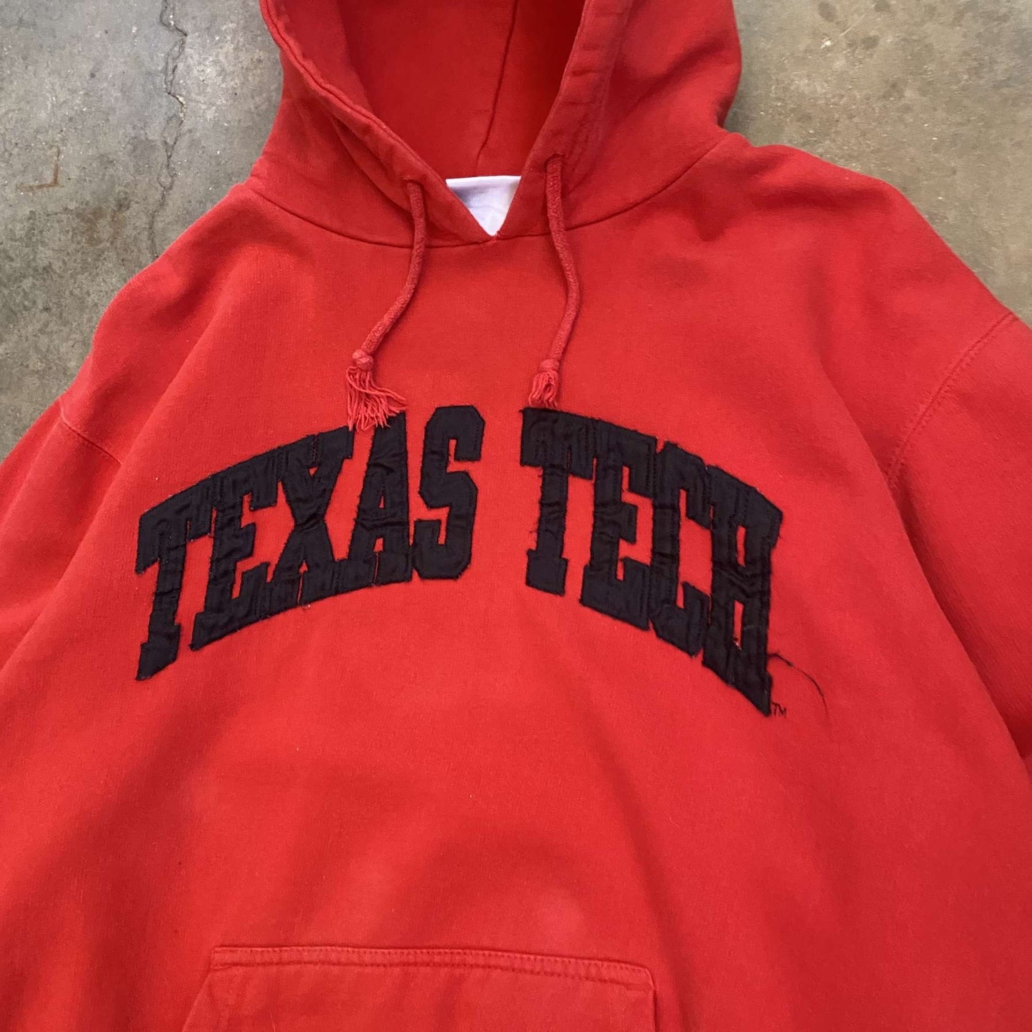 Vintage 00s Texas Tech Hoodie - L