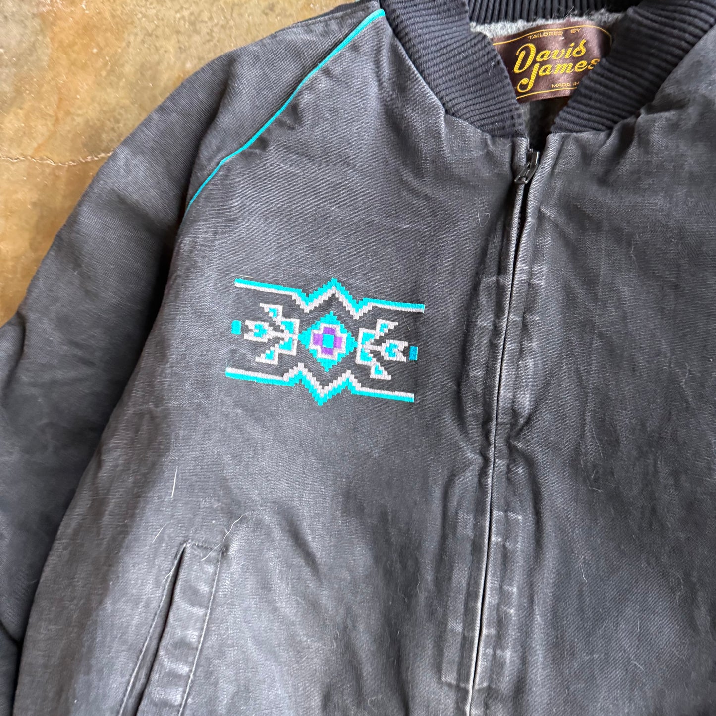 Vintage 90s David James Western Jacket - L