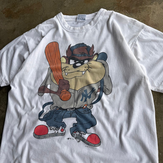 Vintage New York Yankees Tax Tshirt - XXL