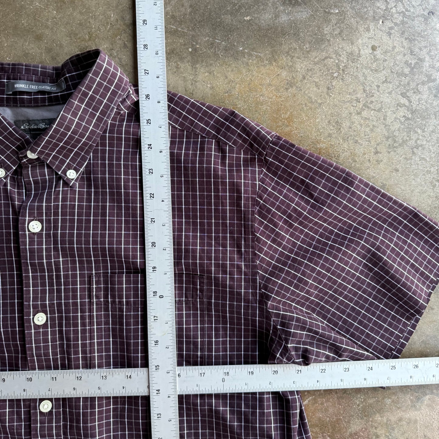Vintage 00s Cropped Button Up - L