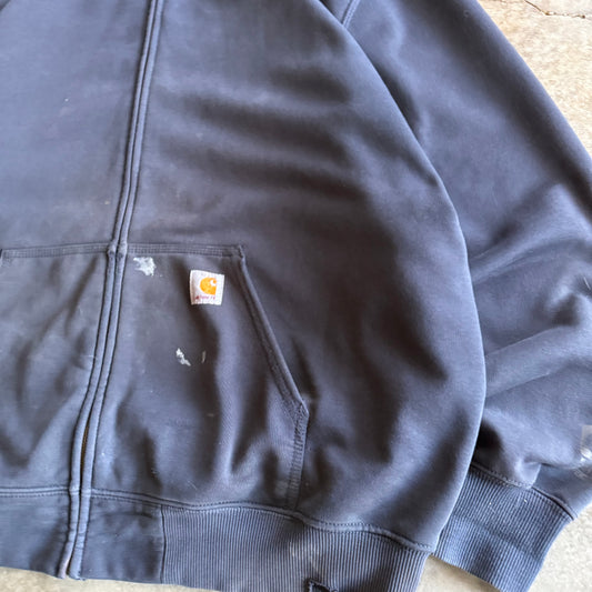 Vintage 00s Carhartt Zip Up Hoodie - XL
