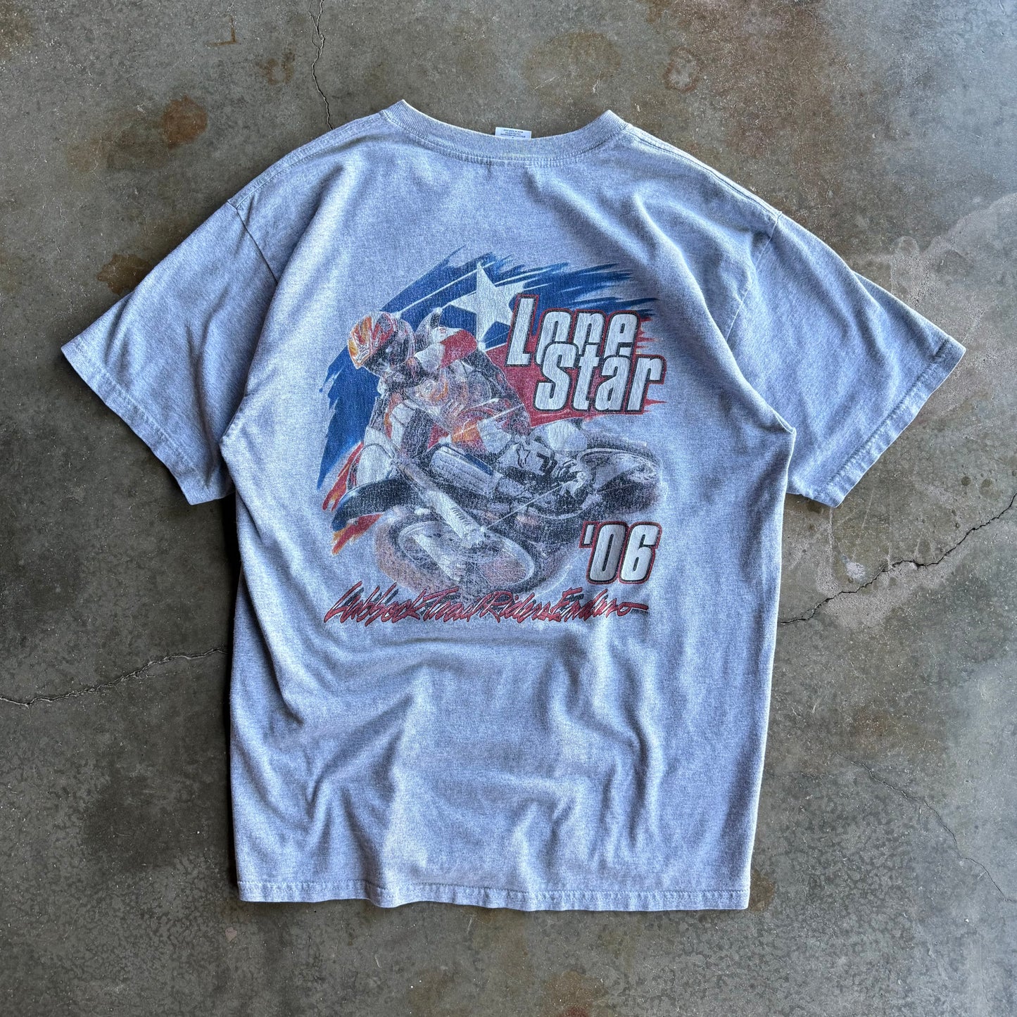 Vintage 00s Dirt Bike Motorcross Tee - L