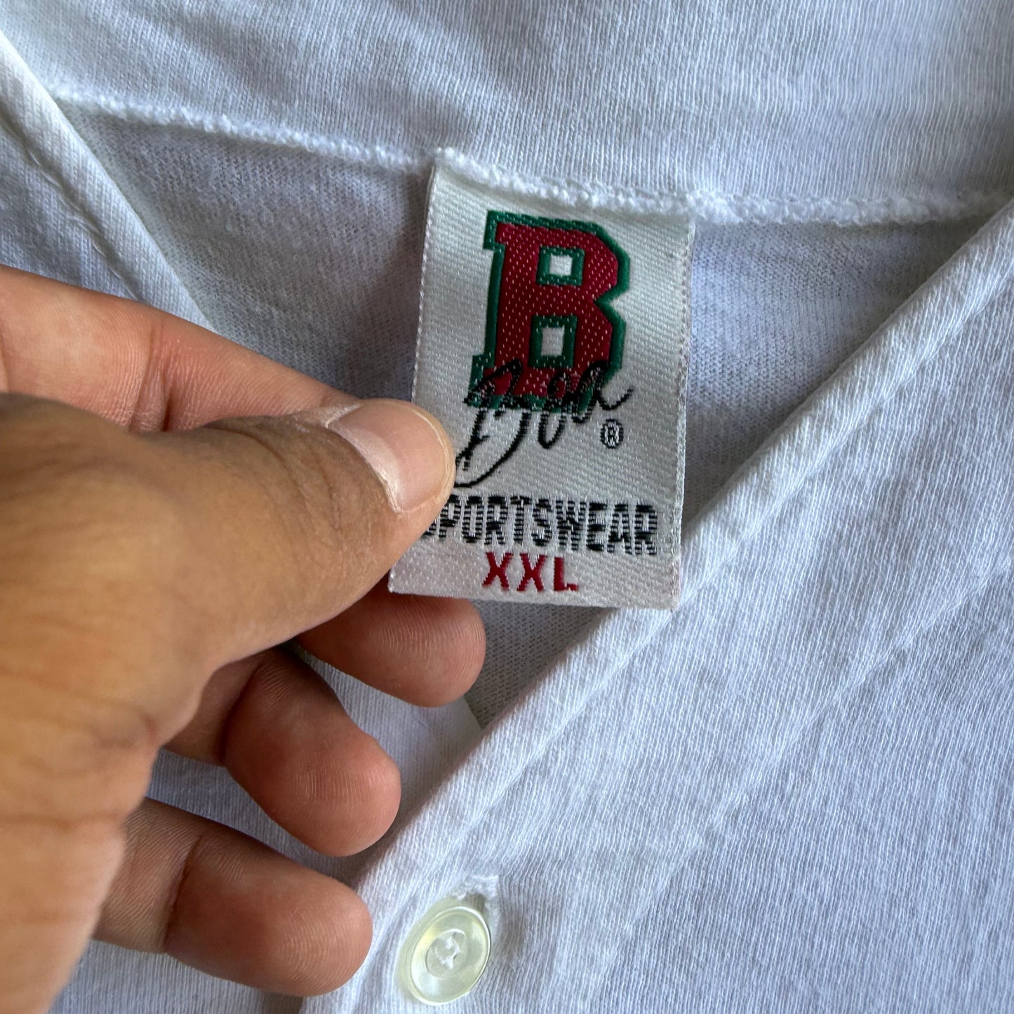 Vintage 90s OU Sooners Baseball Jersey - XXL