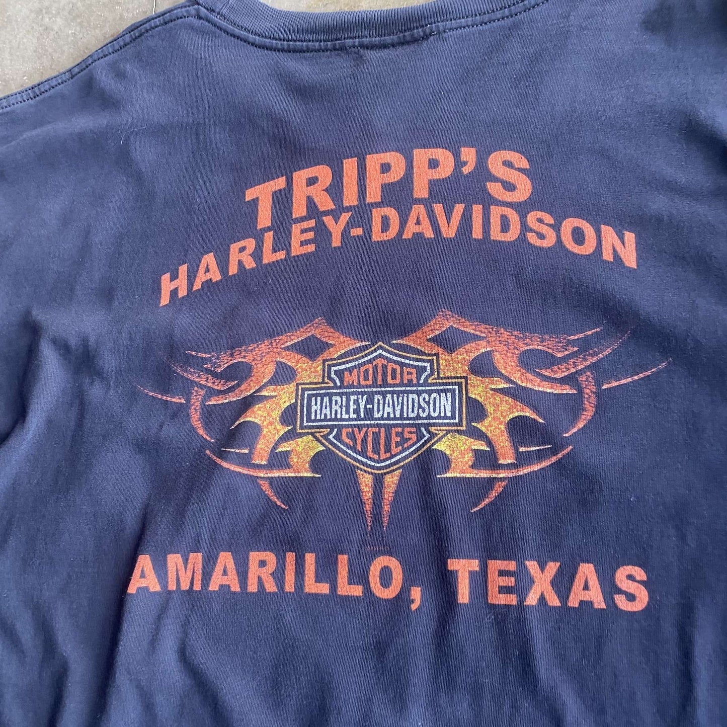 Vintage 00’s Harley Davidson Long Sleeve - XXL