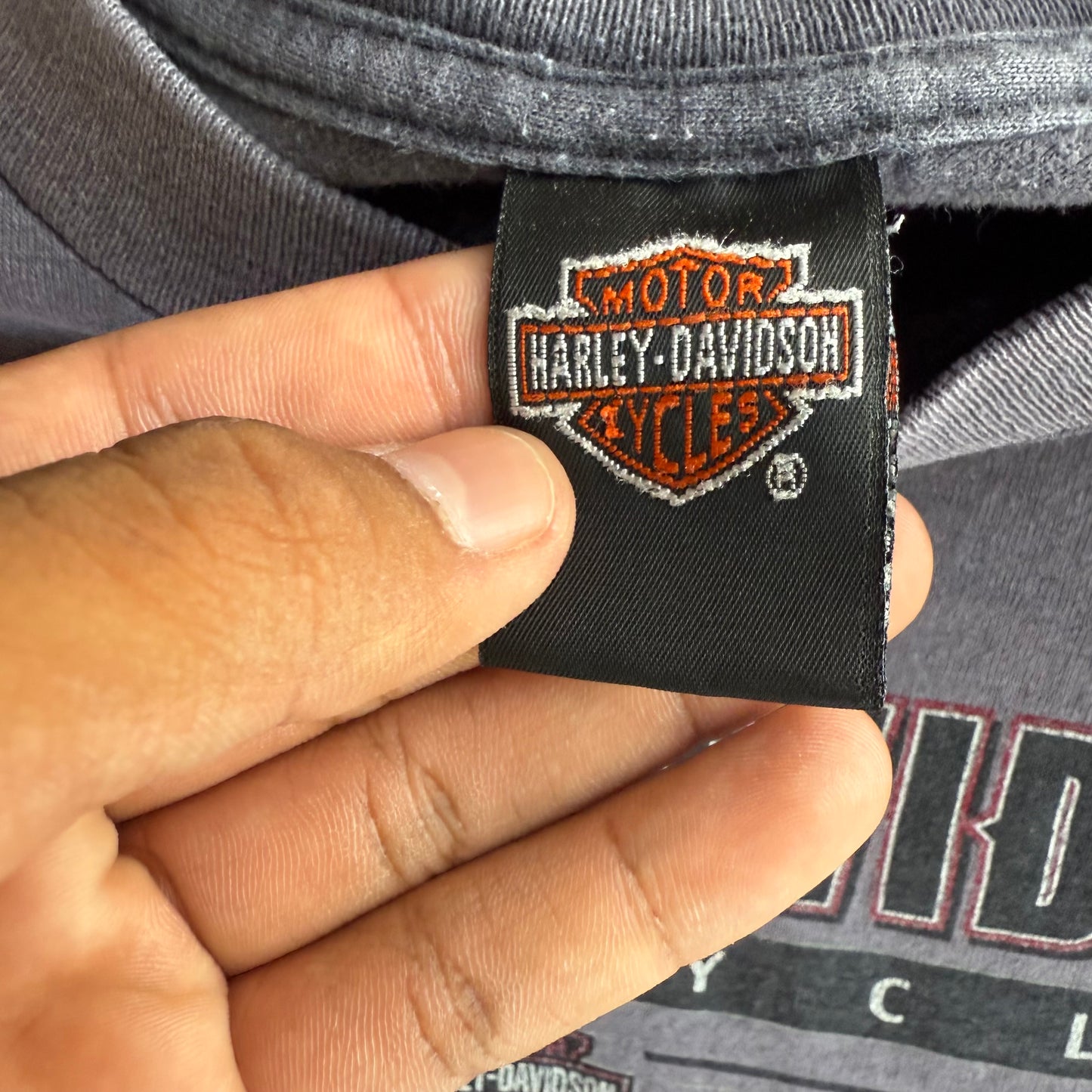 Vintage 00s Faded Harley Davidson Tee - XL