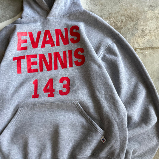 Vintage 90s Russell Athletic Track Hoodie - L