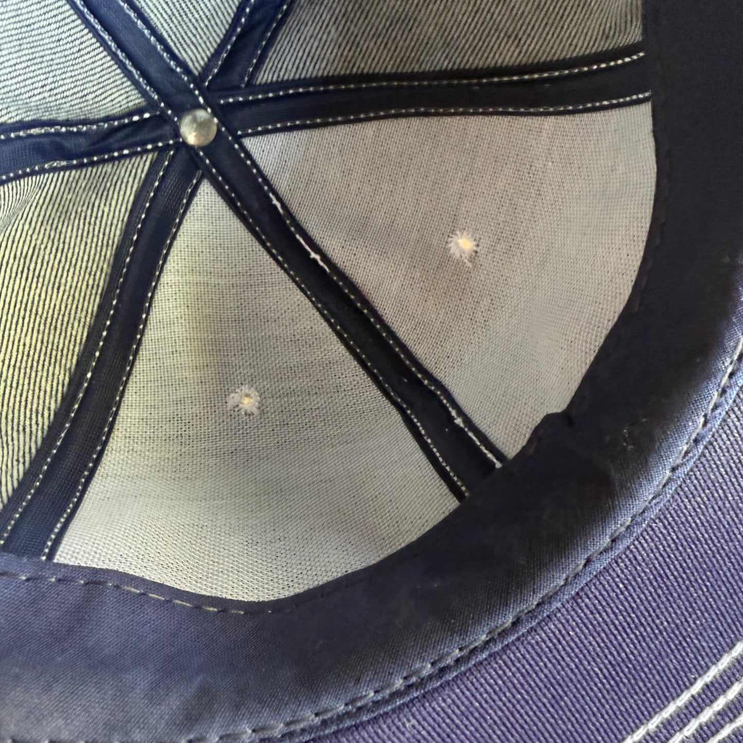 Vintage 90s Denim SnapBack Hat