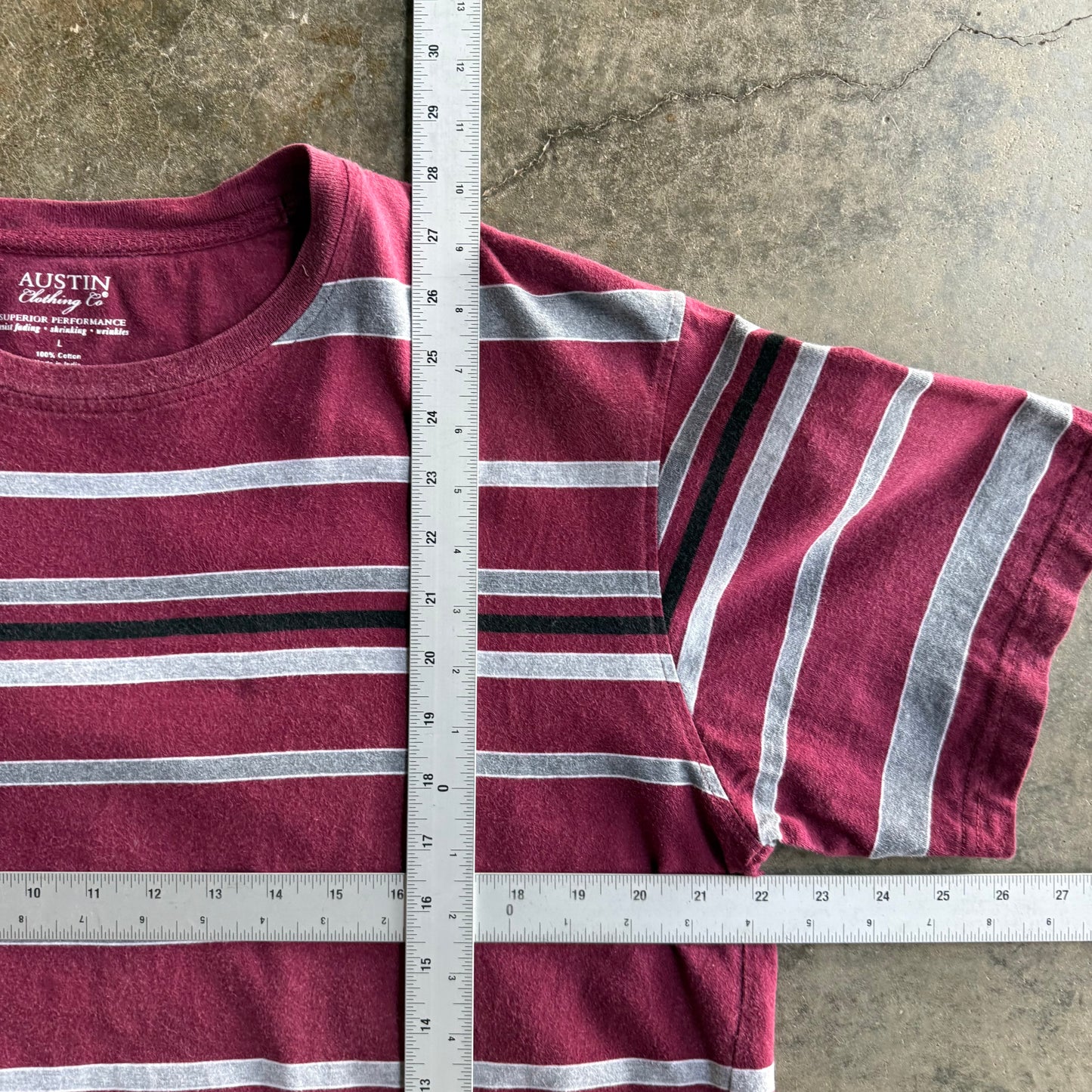 Striped Spring Tshirt - L