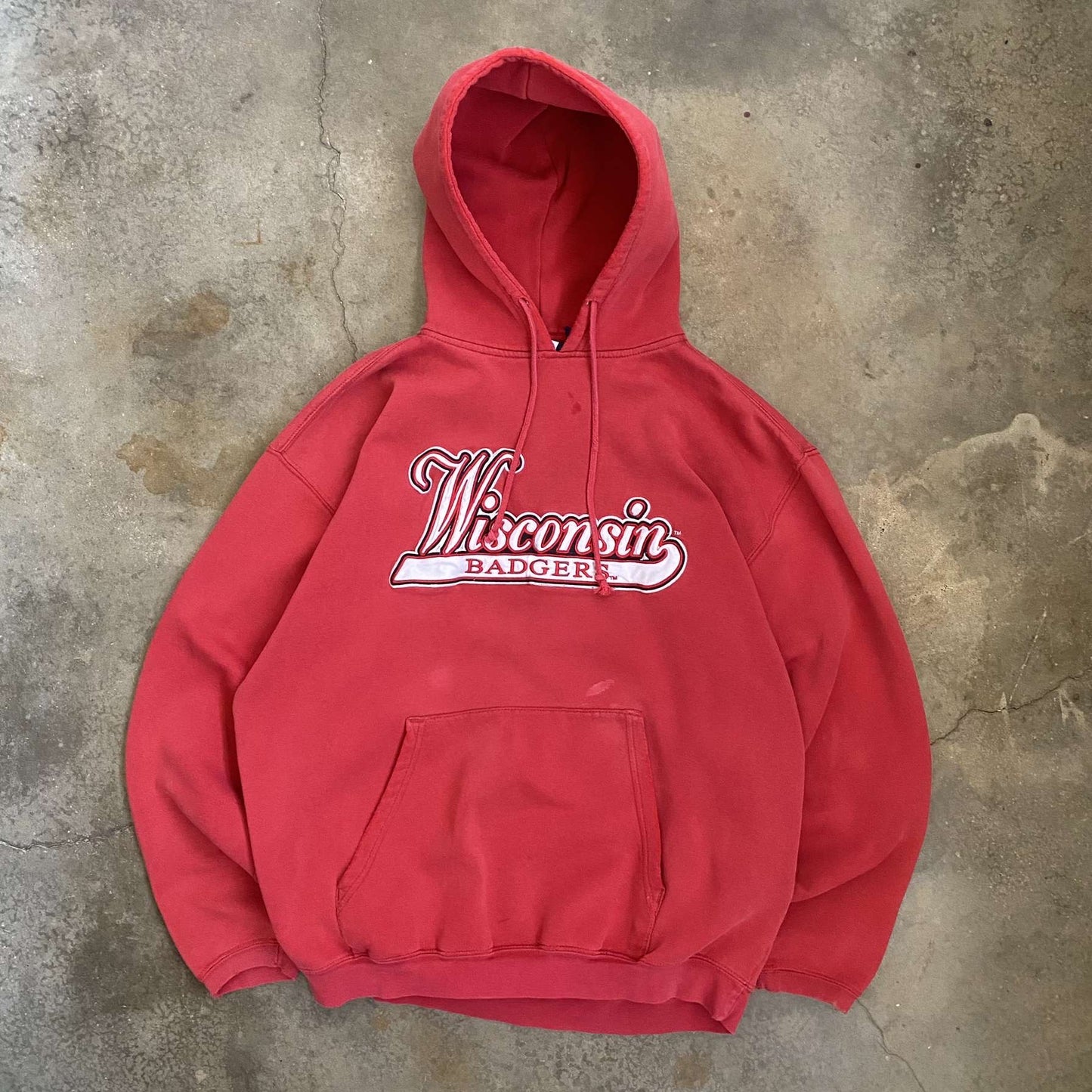 Vintage 00’s Wisconsin University Hoodie - XL