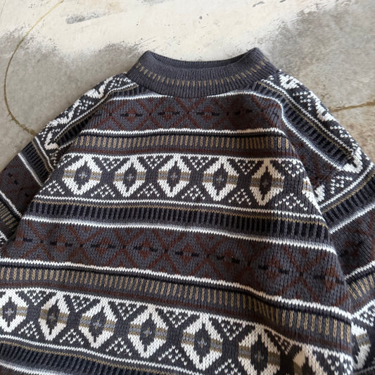 Vintage 90s Grandma Sweater - L