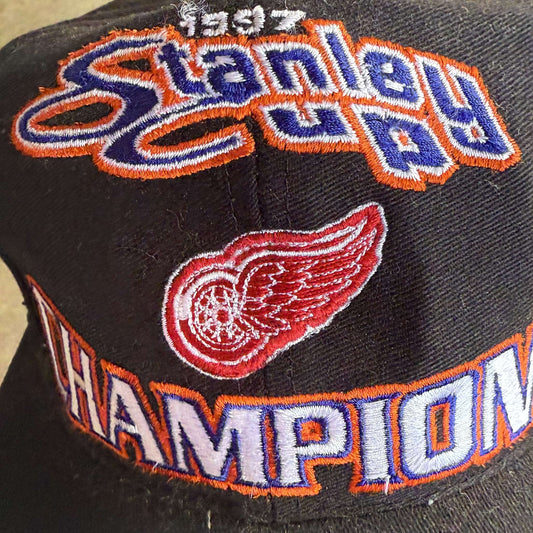 Vintage 90’s Red Wings Championship SnapBack Hat