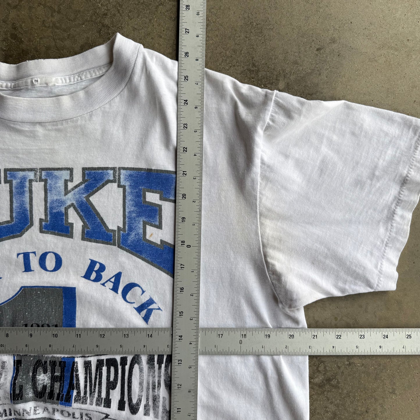 Vintage DUKE Championship Tshirt - XL