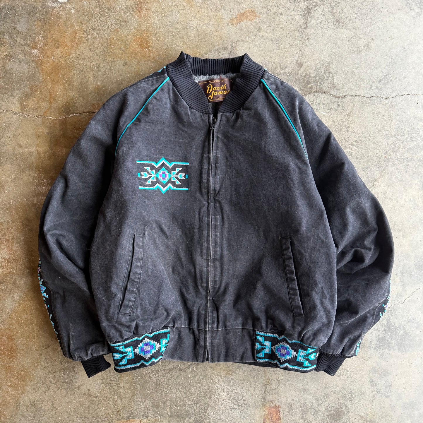 Vintage 90s David James Western Jacket - L