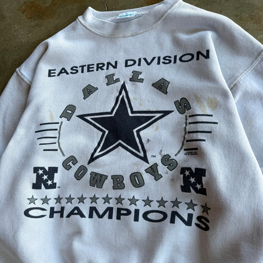 Vintage Dallas Cowboys Distressed Crewneck - L