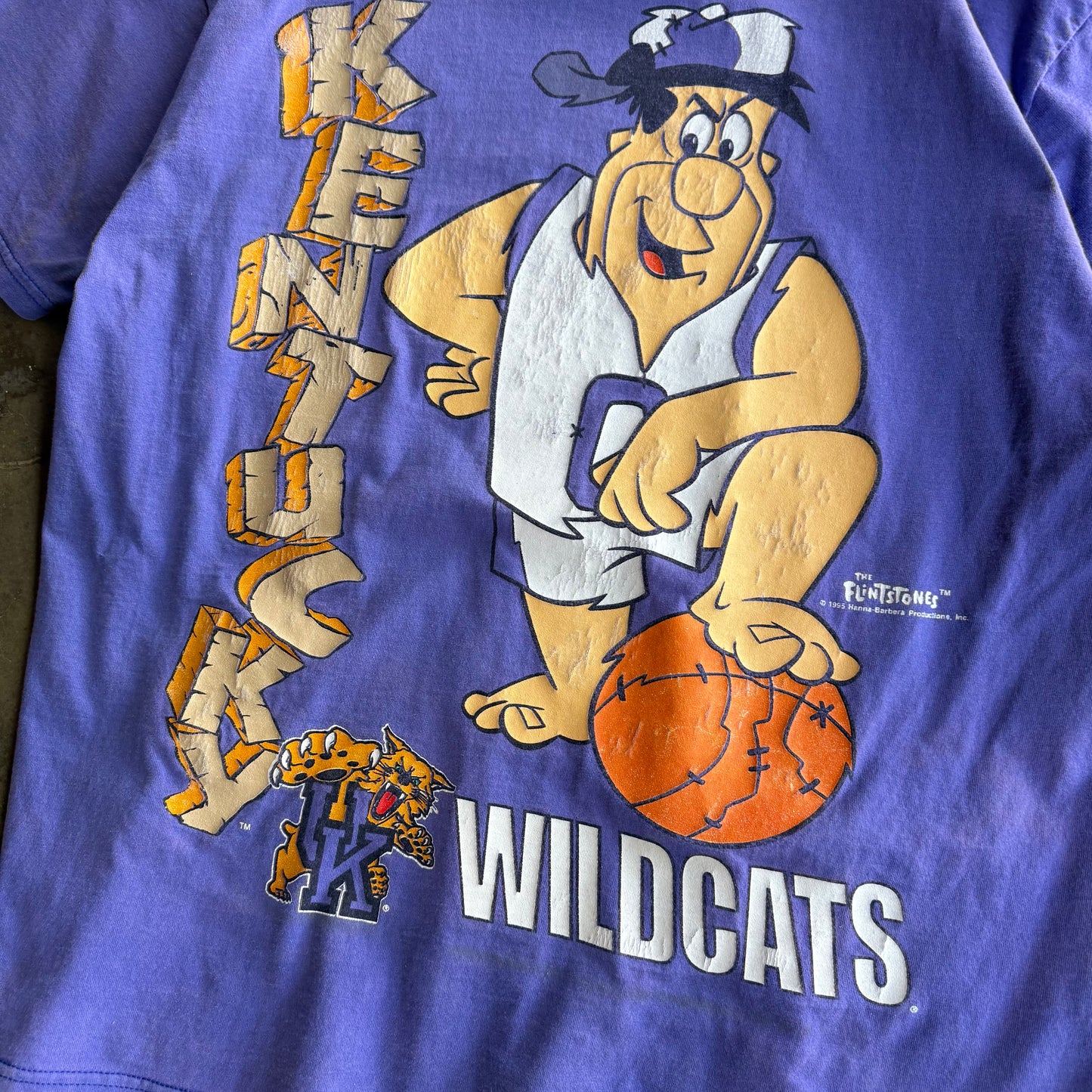Vintage 90s Flintstones UK Tee - L