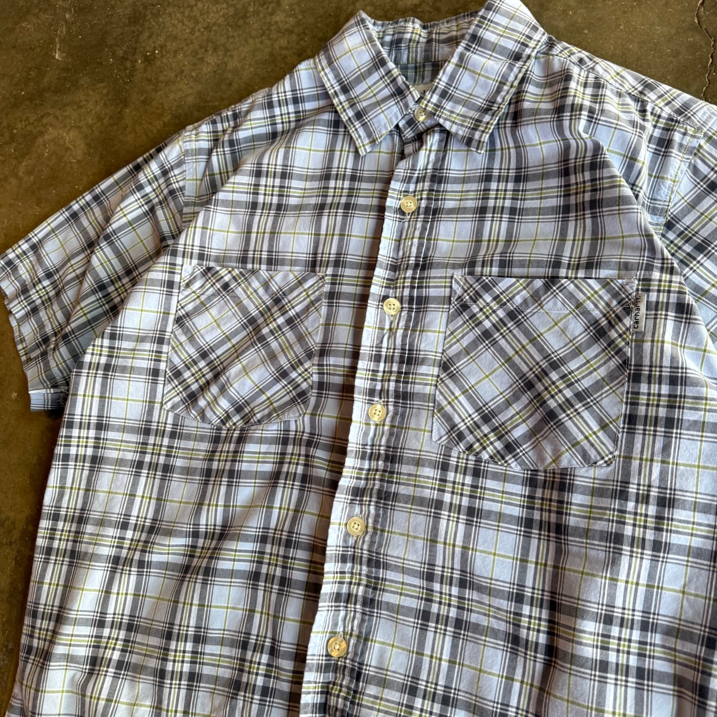 Carhartt Cropped Button Up - M