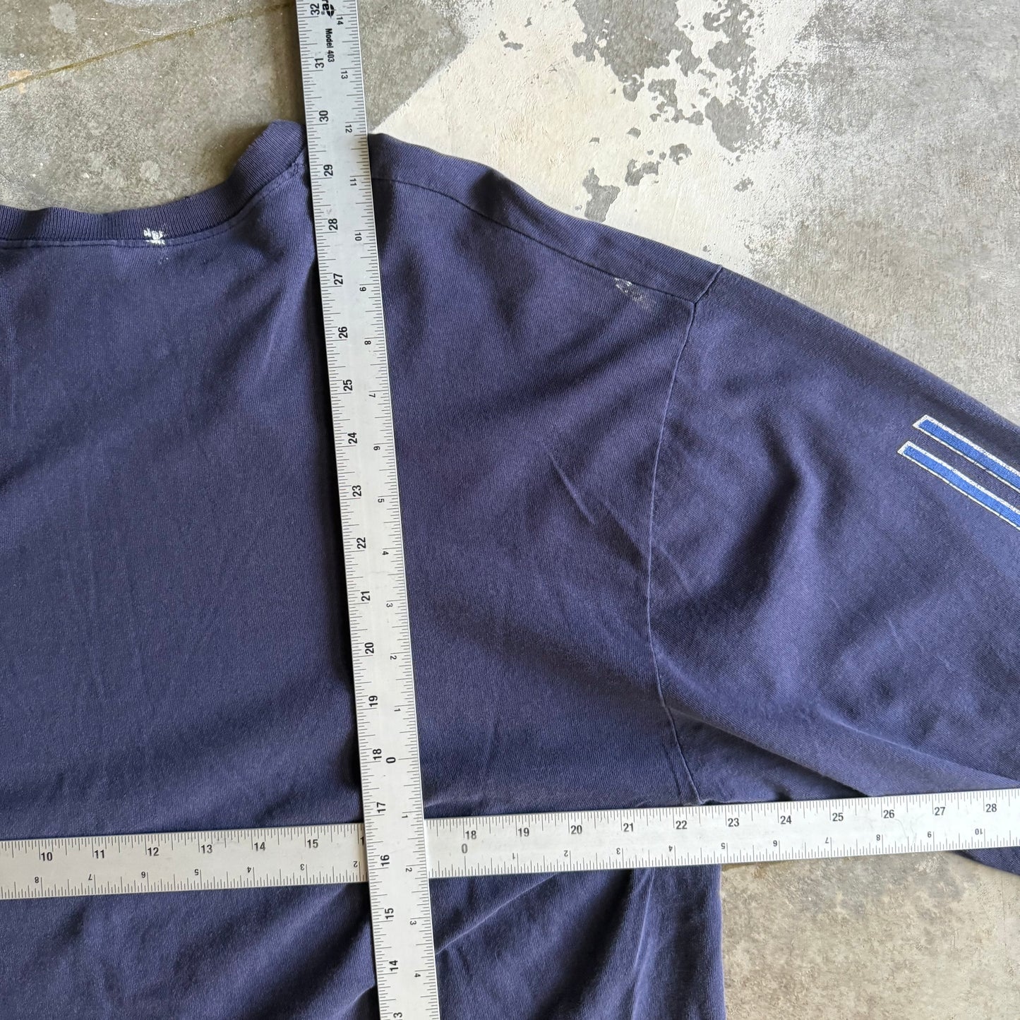 Vintage 90s Heavily Distressed Old Navy Longsleeve- L