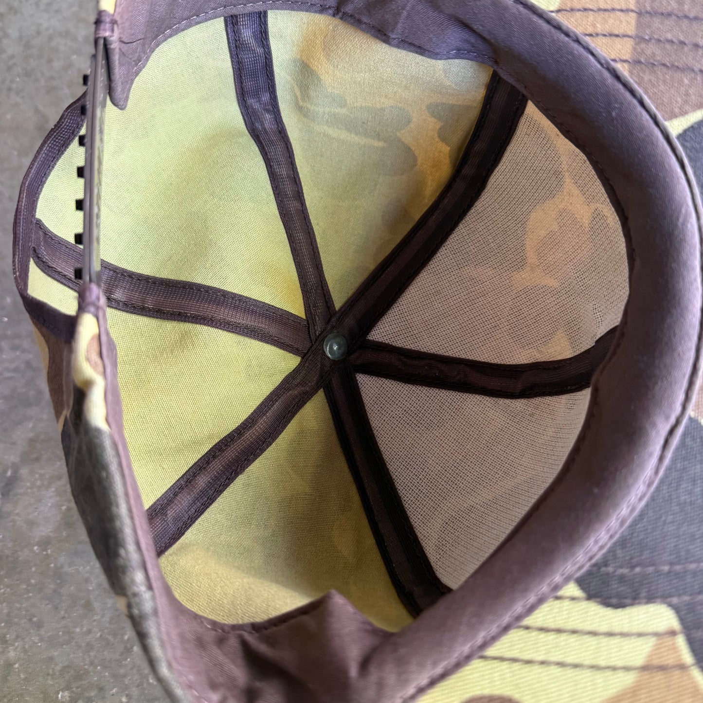 Vintage 90s John Deer Duck Camo SnapBack Hat