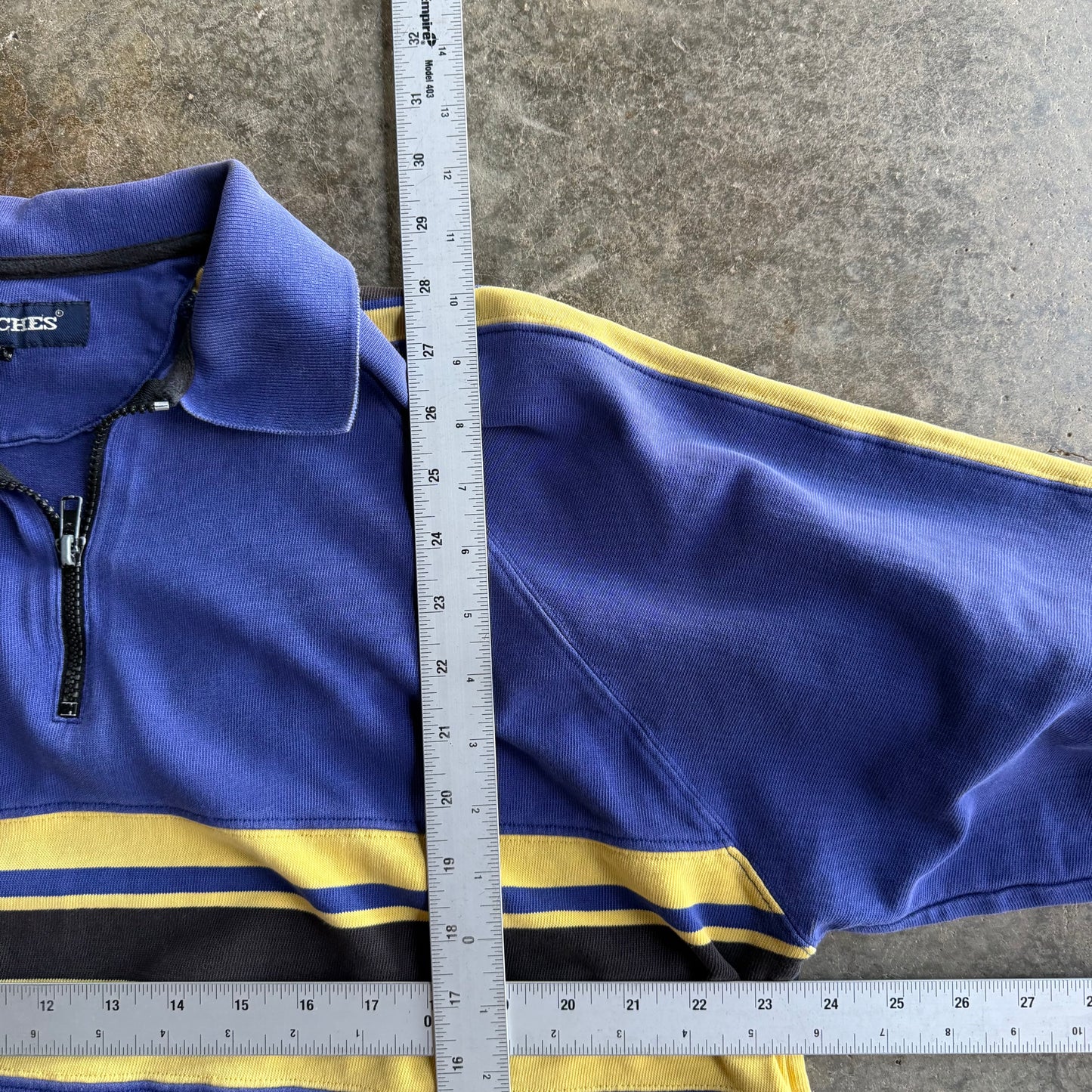 Vintage Spring Quarter Zip - L