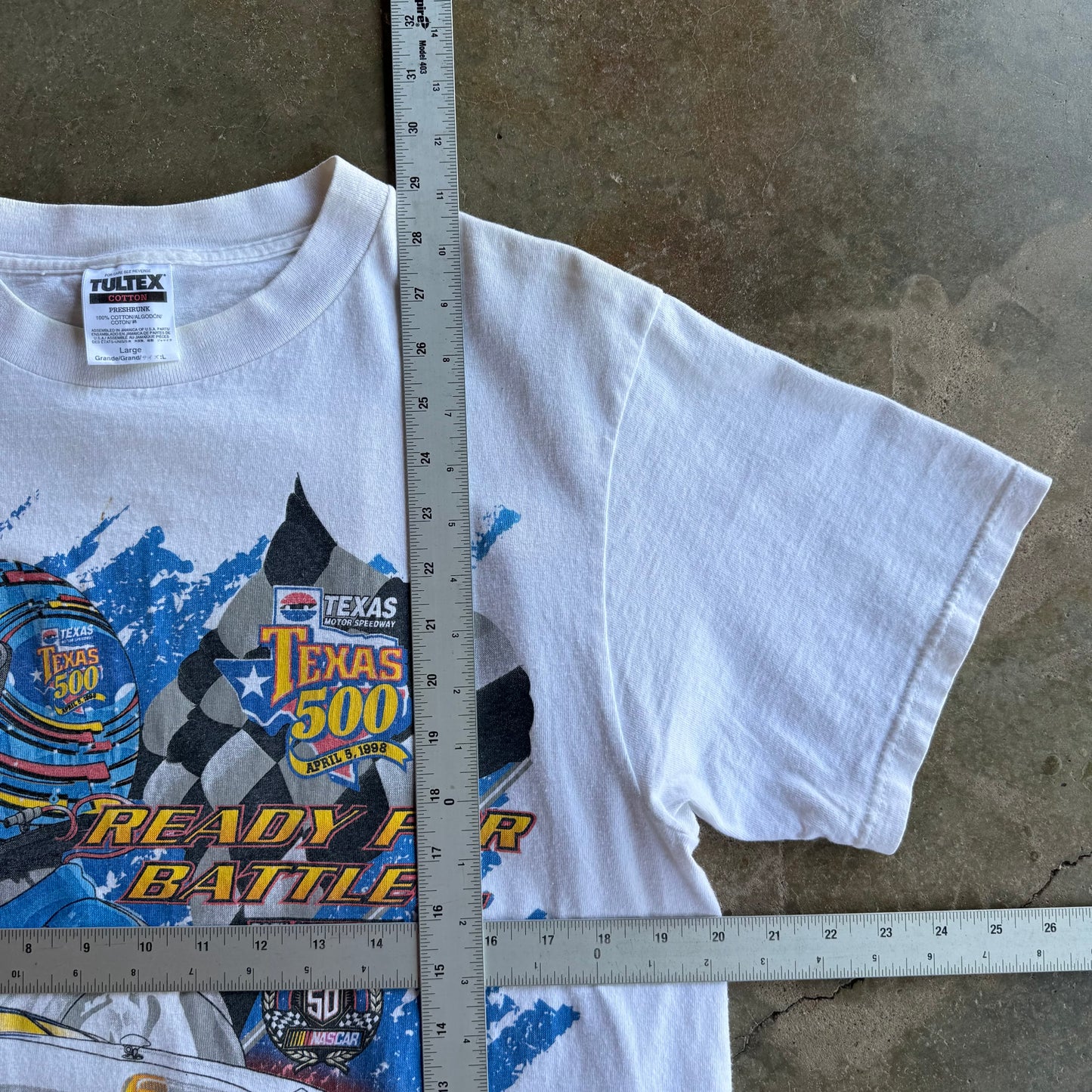 Vintage NASCAR Texas 500 Tshirt - L