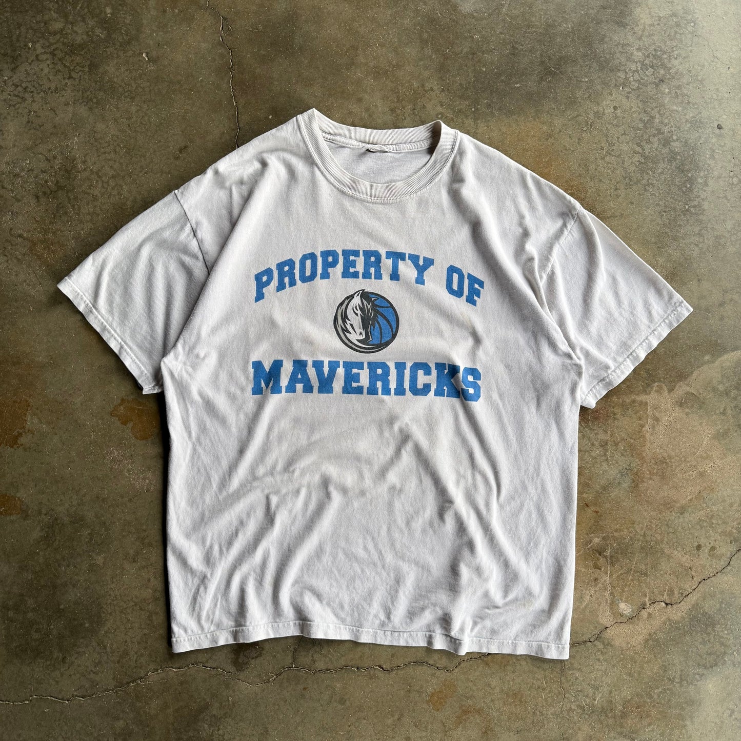 Vintage 00s Dallas Mavericks Tee - XL