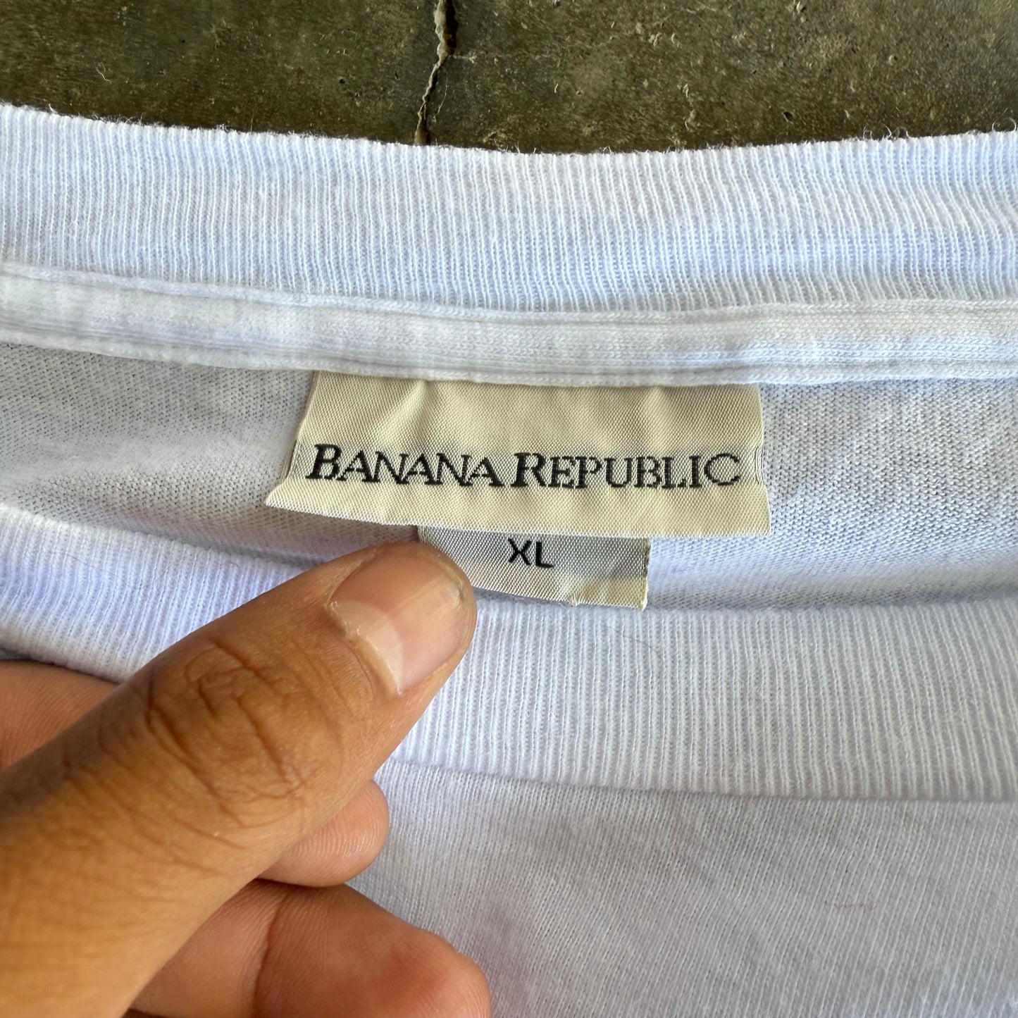 Vintage 90s Banana Republic Tee - XL