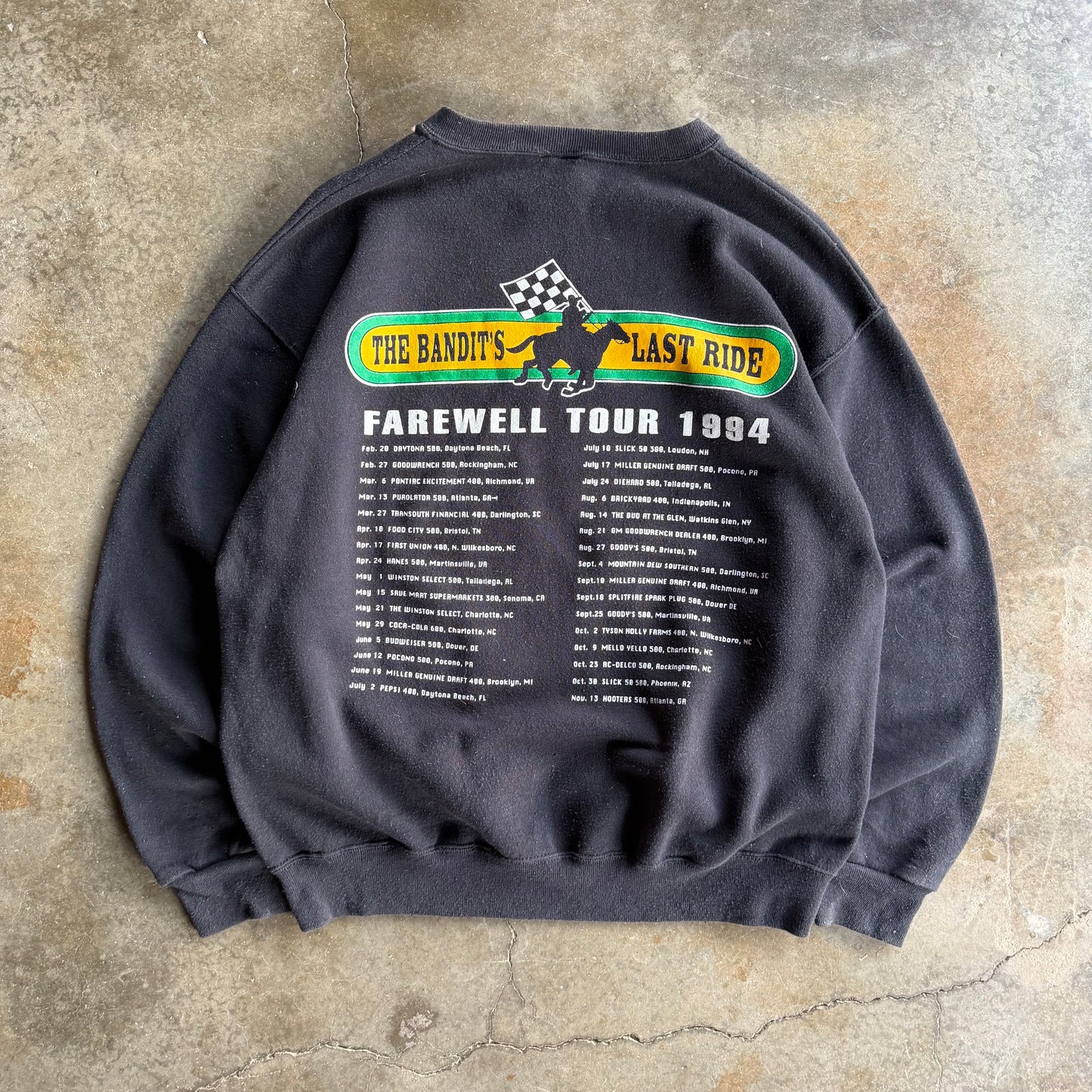 Vintage 90s Tobacco NASCAR Crewneck - L