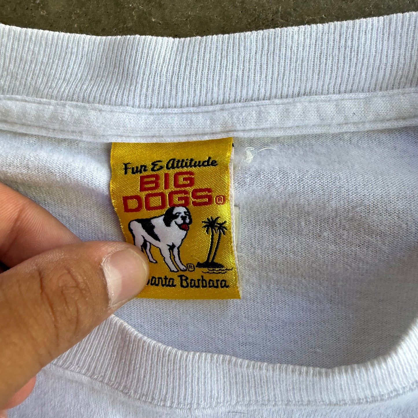 Vintage 00s Big Dogs Tee - L