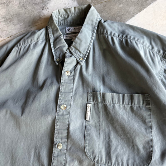 Fall Cropped Button up - L