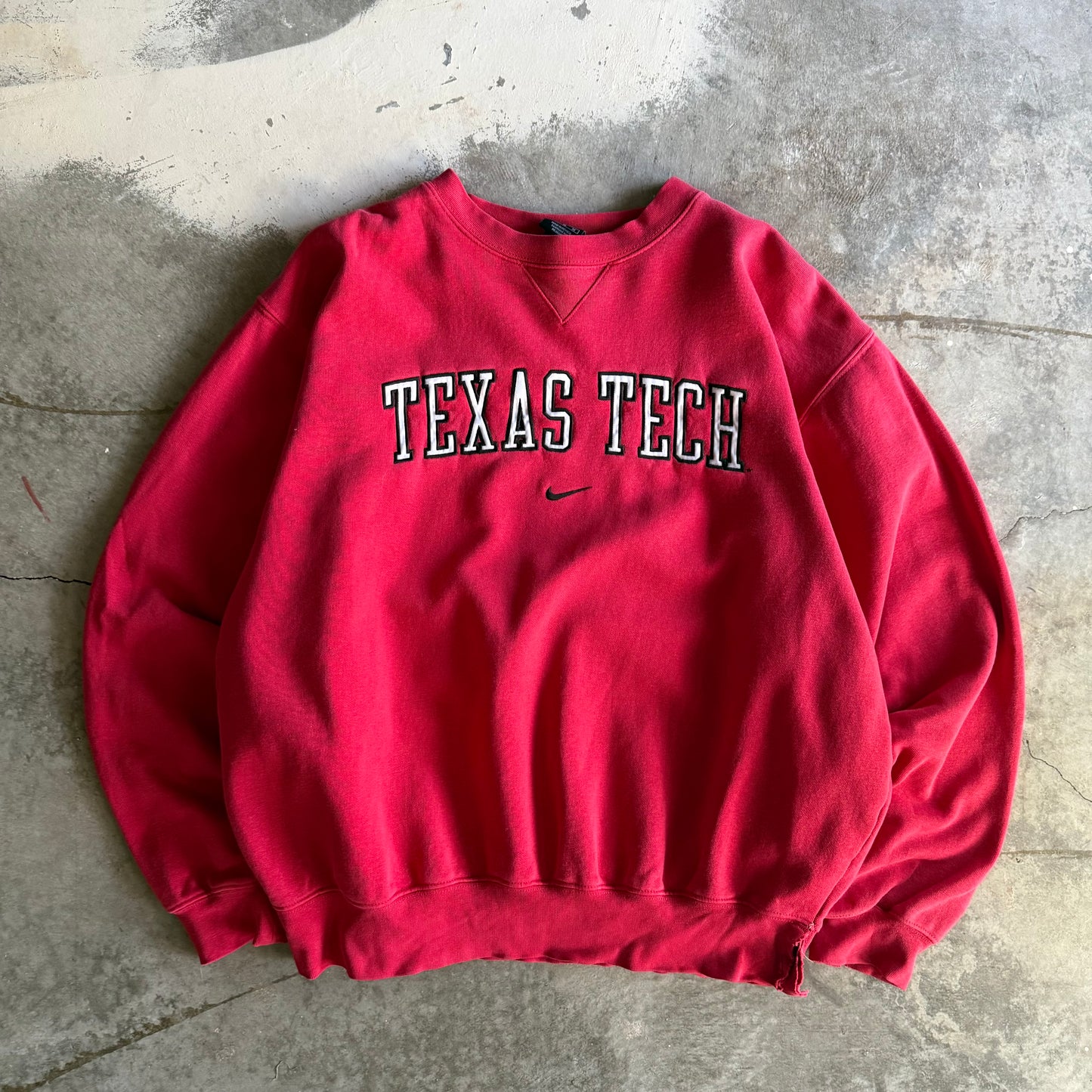 Vintage 00s Texas Tech Nike Crewneck - M