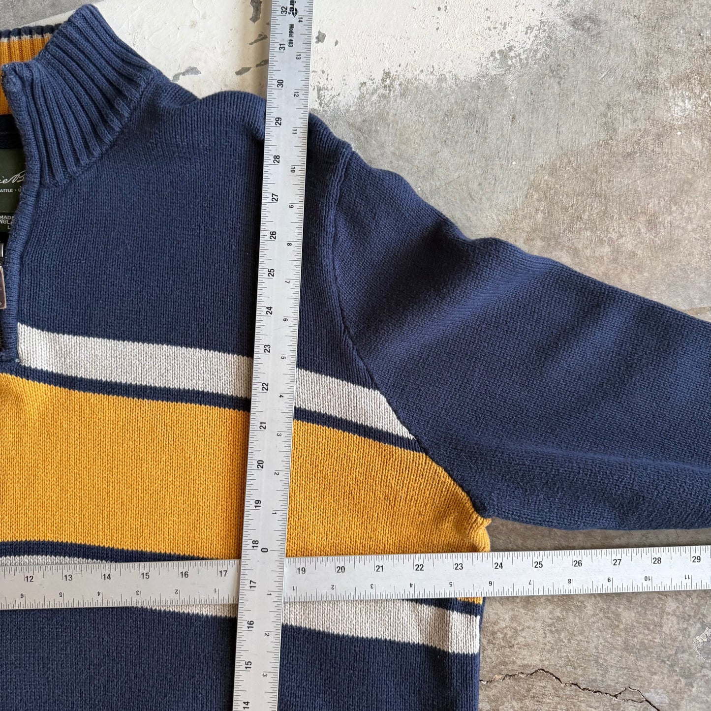 Vintage 00s Eddie Bauer Quarter Zip - L