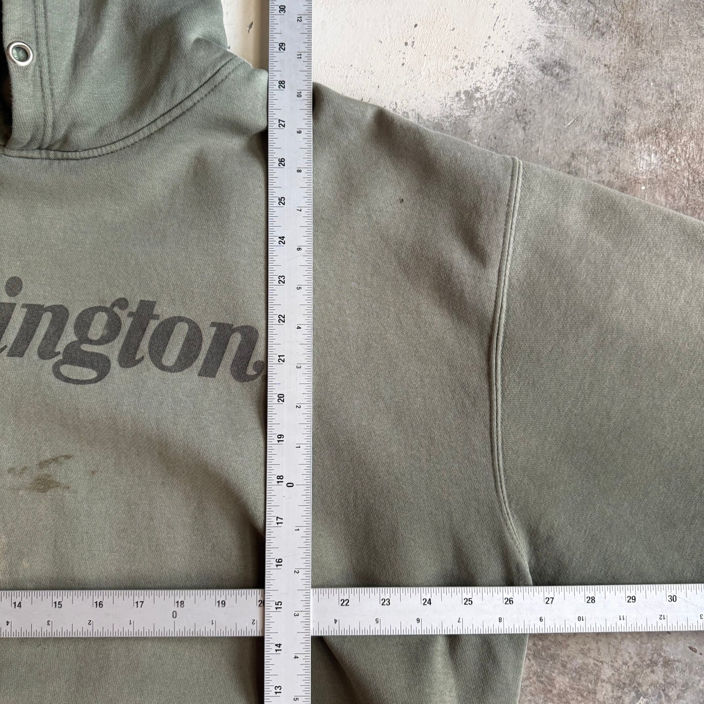 Vintage 00s Distressed Remington Hoodie - XXL
