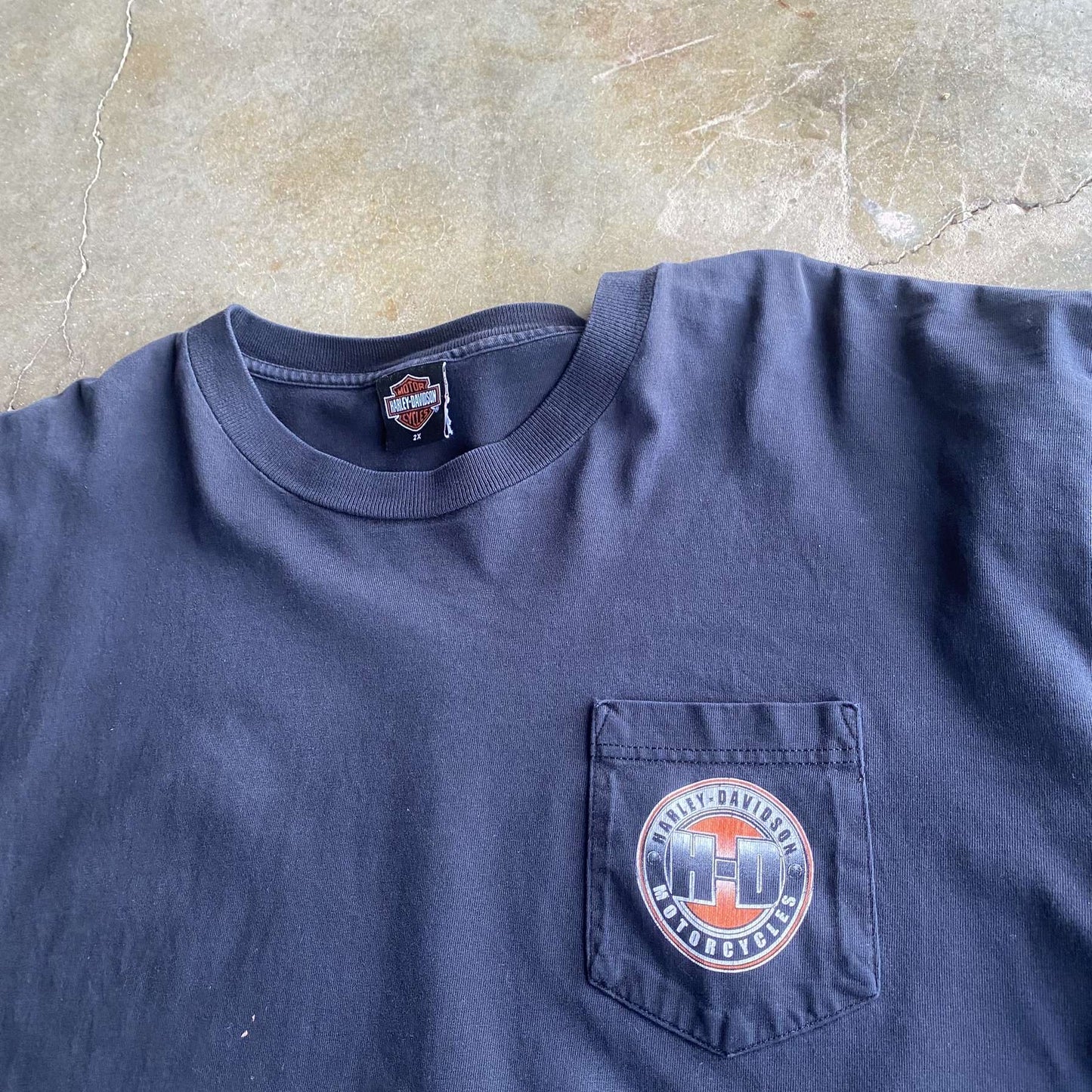 Vintage 00’s Harley Davidson Long Sleeve - XXL