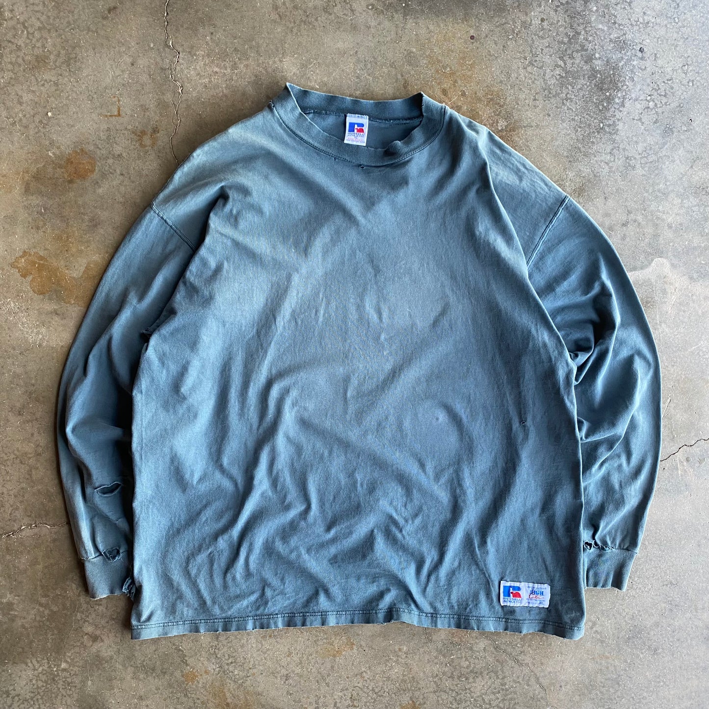 Vintage 90’s Faded Russell Long Sleeve - XL