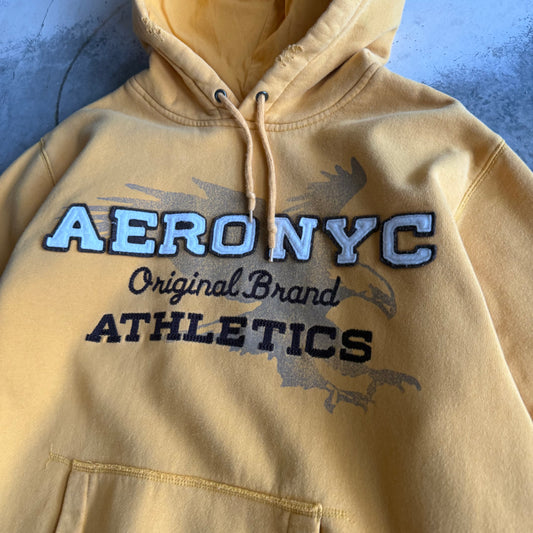 Vintage 00s Aeropostale Athletics Hoodie - L