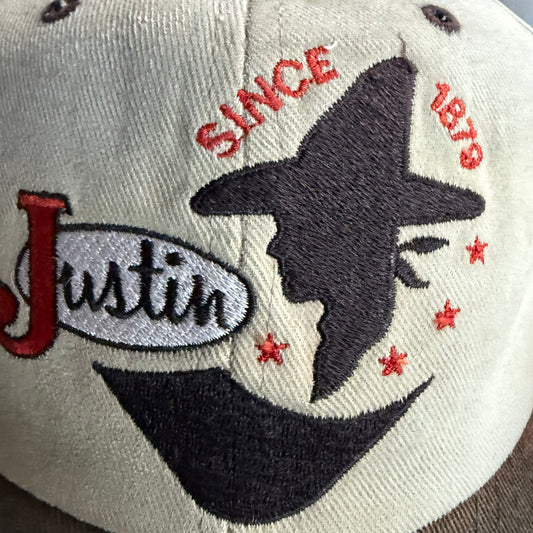 Vintage 00’s Justin Boots SnapBack Hat