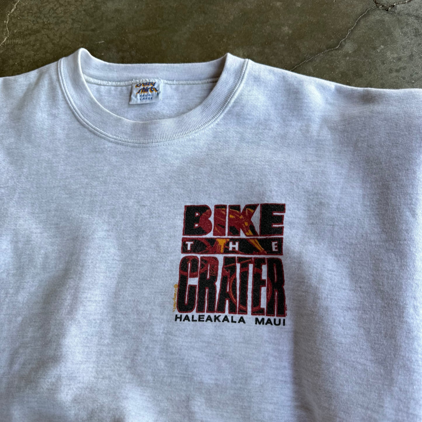 Vintage 90s Bicyclist Crewneck - L
