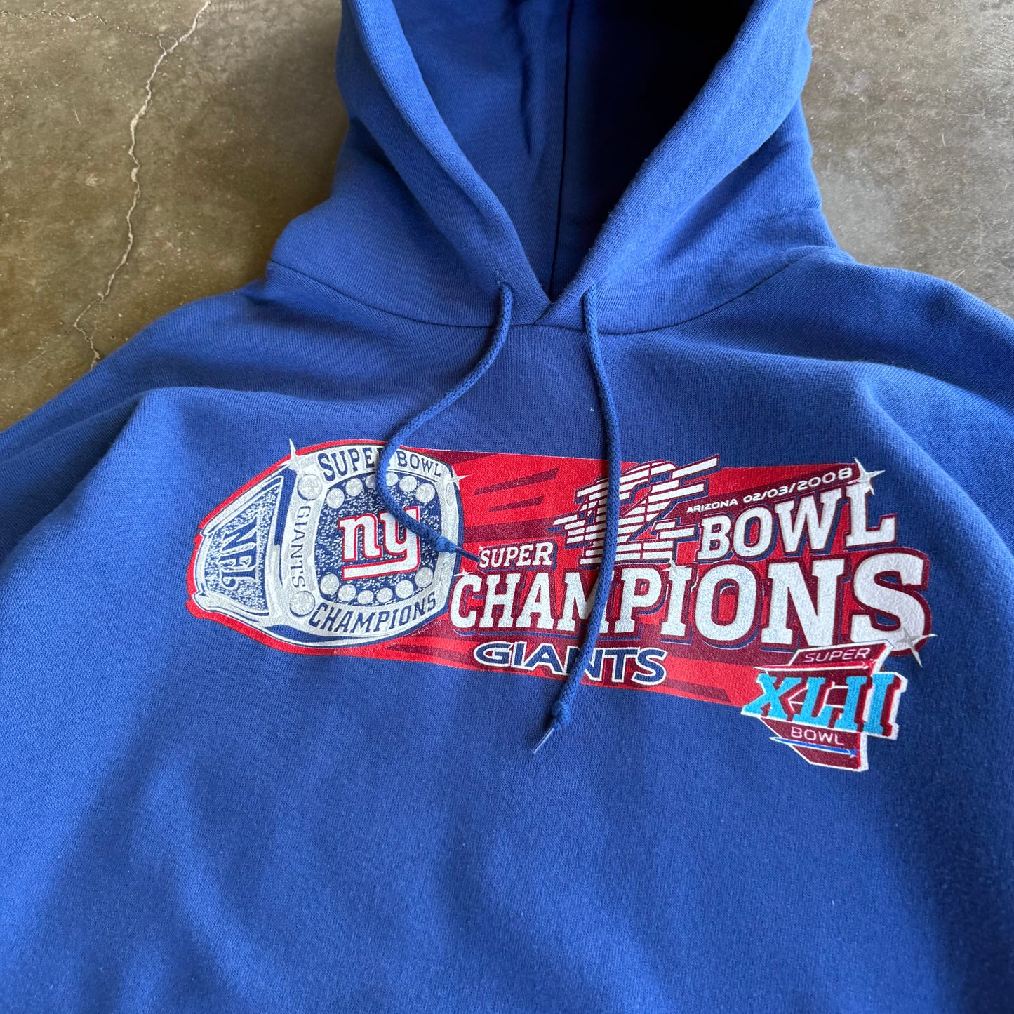 Vintage 00s New York Giants Hoodie - XL